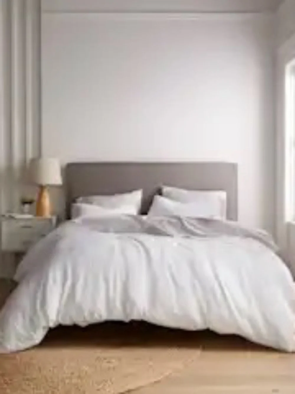 Quince Organic Luxe Honeycomb Duvet Cover Set Full Queen white